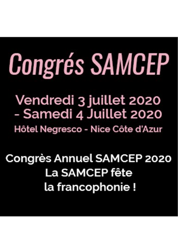 CONGRES SAMCEP 2020